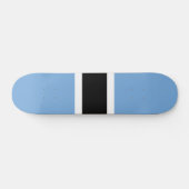 Botswana-Flagge Skateboard (Horizontal)