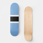 Botswana-Flagge Skateboard (Vorderseite)