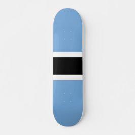 Botswana-Flagge Skateboard