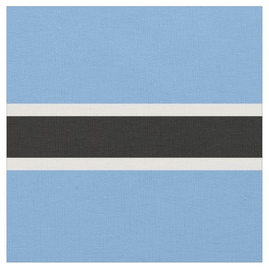 Botswana-Flagge Stoff (Nahaufnahme)