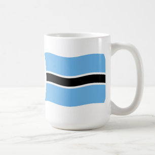 Botswana-Flagge Tasse