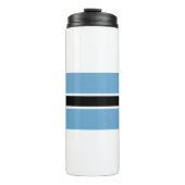 Botswana-Flagge Thermosbecher (Vorderseite)