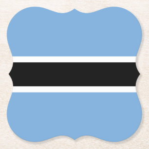 Botswana-Flagge Untersetzer