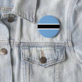 Botswana-Flaggen-Knopf Button (Beispiel)