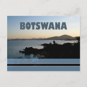 Botswana - Gaborone Dam Postcard. Postkarte