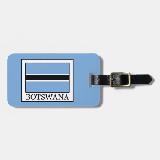 Botswana Gepäckanhänger (Vorderseite horizontal)