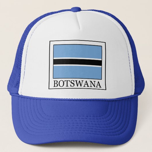 Botswana Hat Truckerkappe (Vorderseite)