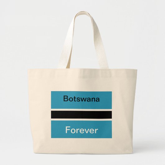 Botswana Jumbo Stoffbeutel (Vorne)