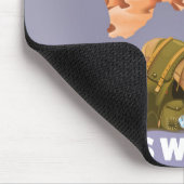 Botswana-Karte Mousepad (Ecke)