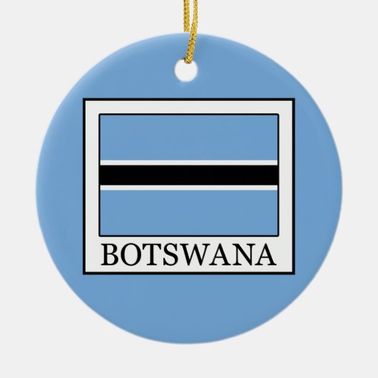 Botswana Keramik Ornament (Vorne)