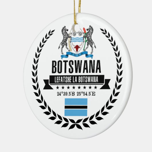 Botswana Keramikornament (Links)