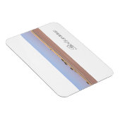 Botswana Landscape Salt Pans Savannah Magnet (Rechte Seite)