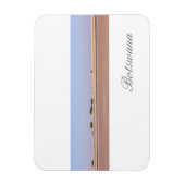 Botswana Landscape Salt Pans Savannah Magnet (Vertikal)