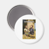 Botswana Magnet (Vorderseite/Rückseite)