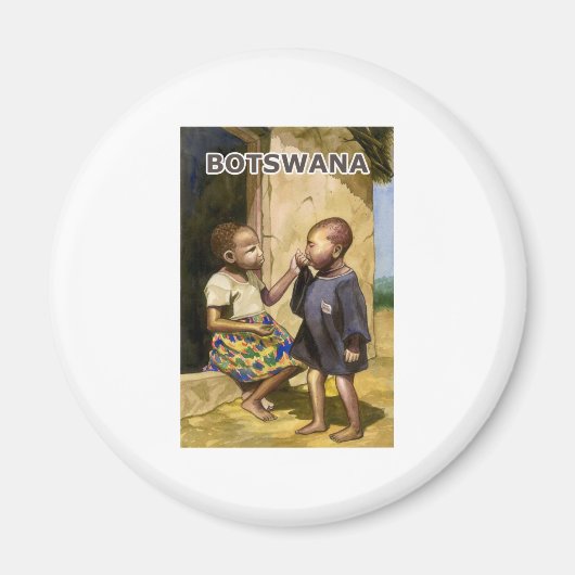 Botswana Magnet (Vorne)