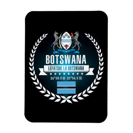 Botswana Magnet (Vertikal)