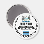 Botswana Magnet (Vorderseite/Rückseite)