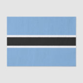 Botswana Mode, Botswana-Flagge Tissue-Papier Seidenpapier (Vorderseite)