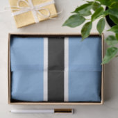 Botswana Mode, Botswana-Flagge Tissue-Papier Seidenpapier (Geschenk)