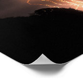 Botswana, Moremi Game Reserve, Blitzfilme Poster (Ecke)