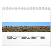 Botswana Nature Kubu Baobab Insel Makgadikgadi Kalender (Titelbild)
