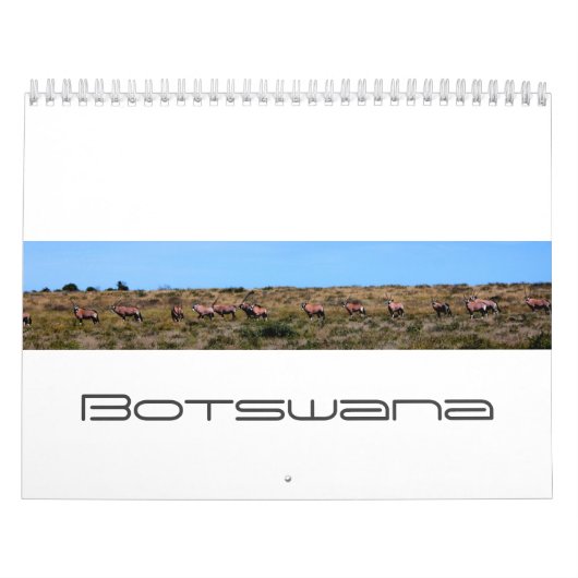 Botswana Nature Kubu Baobab Insel Makgadikgadi Kalender (Titelbild)