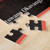 Botswana Okavango Delta Sunset Puzzle (Seite)