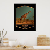 Botswana Poster (Küche)