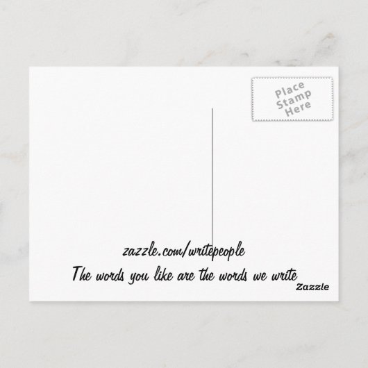 Botswana Postkarte (Rückseite)