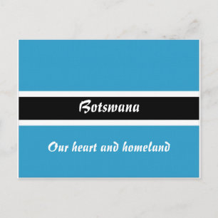 Botswana Postkarte