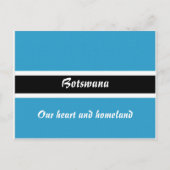 Botswana Postkarte (Vorderseite)
