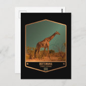 Botswana Postkarte (Vorne/Hinten)