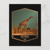 Botswana Postkarte (Vorderseite)