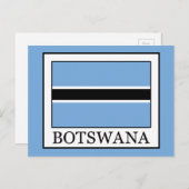 Botswana Postkarte (Vorne/Hinten)