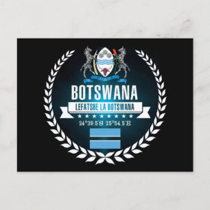 Botswana Postkarte