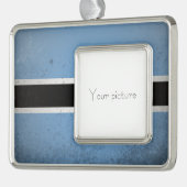 Botswana Rahmen-Ornament Silber (Links)