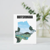 Botswana Reiseplakat (Stehend Vorderseite)