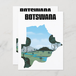 Botswana Reiseplakat