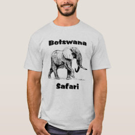 Botswana-Safari-Elefant-T-Shirt T-Shirt