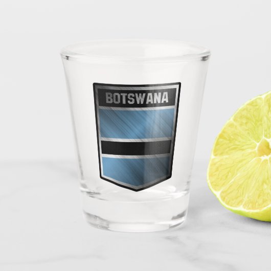Botswana Schnapsglas (Vorderseite)