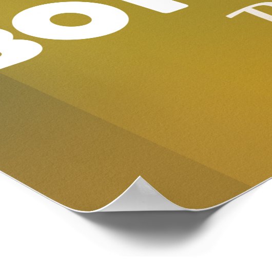 Botswana Vintages Reiseplakat. Poster (Ecke)