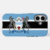 Botswana-Wappen/Flag-Case-Mate-iPhone Case-Mate iPhone Hülle (Rückseite (Horizontal))
