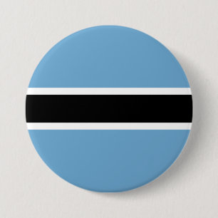 Botswanan Flag (Botswana) Button