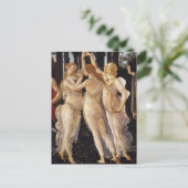 Botticell - Drei Gassen in Primavera Kunst, Dichtu Postkarte (Stehend Vorderseite)