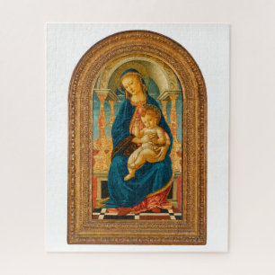 Botticelli (1445-1510) Madonna & Child Enthroned Puzzle