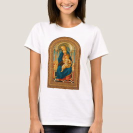 Botticelli (1445-1510) Madonna & Child Enthroned T-Shirt