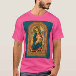 Botticelli (1445-1510) Madonna & Child Enthroned T-Shirt
