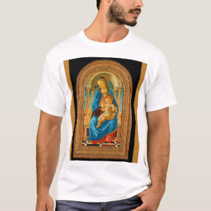 Botticelli (1445-1510) Madonna & Child Enthroned T-Shirt
