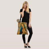 Botticelli (1445-1510) Madonna & Child Enthroned Tasche (Am Model)