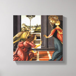 Botticelli Annunciation Leinwanddruck